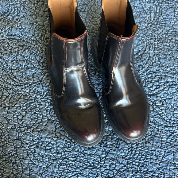 Doc Marten Flora Boots Size 7 Cherry Red - Picture 5 of 9